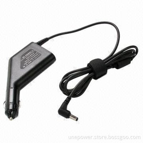 Laptop In-car Chargers for Acer 19V 3.42A 65W Output 5.5*2.5mm L-tip Cigarette Type